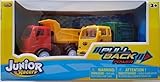 JUNIOR RACERS PULL BACK POWER Dump Truck & Garbage Truck [並行輸入品]