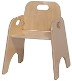 Steffy Wood Products 11-Inch Toddler Chair by Steffy Wood Products, Inc. [並行輸入品]