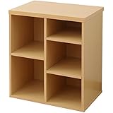 山善(YAMAZEN) オープンラック 幅60×高さ70 ナチュラル COR-7060(NB)