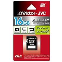 Amazon | ビクター SDHCメモリーカード 16GB CLASS4 V-SD16CL4