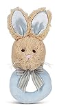 BearingtonベビーBunny Tail Plush Ring Rattle