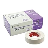 スキナゲート下まつげ固定用 幅12mm×長さ7m 24巻 サージカルテープ まぶた保護テープ まぶた固定テープ 保護テープ 固定テープ 低刺激 まつげエクステ まつ毛エクステ まつエク マツエク