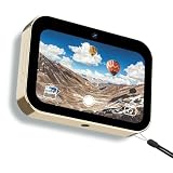 写真用 64MP 4K デジタルカメラ、Vlogging カメラ、128G 拡張可能、3 インチタッチスクリーン、3600mAh、10 倍望遠、ウェブカメラ、音楽再生 (GOLD)