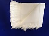 BabywearUK White Baby Shawl with fringing