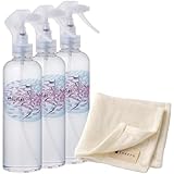 神秘の水 夢 スプレー ゆの里 銀水 280ml（大ボトル）3本＋ TAKEFUタオルハンカチセット