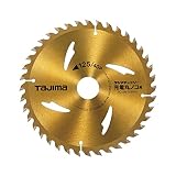 タジマ(Tajima) チップソー充電丸ノコ用 125mm×40P TC-JM12540