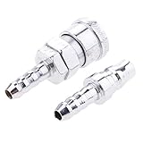 SONONIA 金属空気式 クイックコネクトエアー継手 空気圧クイックコネクター メタルカプラー 多規格 - 20SH + 20PH