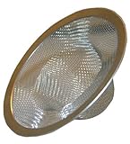 Larsen Supply 03 – 1384シャワーメッシュBathtub Strainer Withクロームリングfor浴槽排水、ステンレススチール 6 03-1384