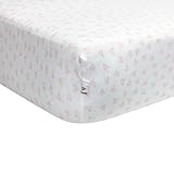 Burt's Bees Baby Organic Honeybee Print Crib Sheet, Blossom by Burt's Bees Baby