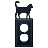 猫 – シングルコンセントカバー
