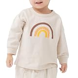 [chil2] キッズ Tシャツ 長袖 ロンT 子供服 ベビー服 男の子 女の子 ユニ ワイドシルエット 綿100% プリント カットソー 14252081-100G