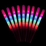 カラフルなマシュマロスティック 4PCS/10PCS LED輝くコットンキャンディーコーン 綿菓子棒 LED わたがし棒 綿菓子スティック わたあめ キラキラ カラフル 再利用可能 簡単操作 家庭用 お祝い クリスマス ギフト プレゼント