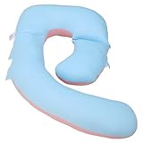 Dream 抱き枕 マタニティー 妊婦枕 授乳クッション 腰枕 U型 枕カバー付き