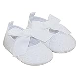 Aivtalk Infant Toddler Baby Girls Princess Ribbon Bowknot Soft Sole Mary Jane Moccasins Prewalker Cr