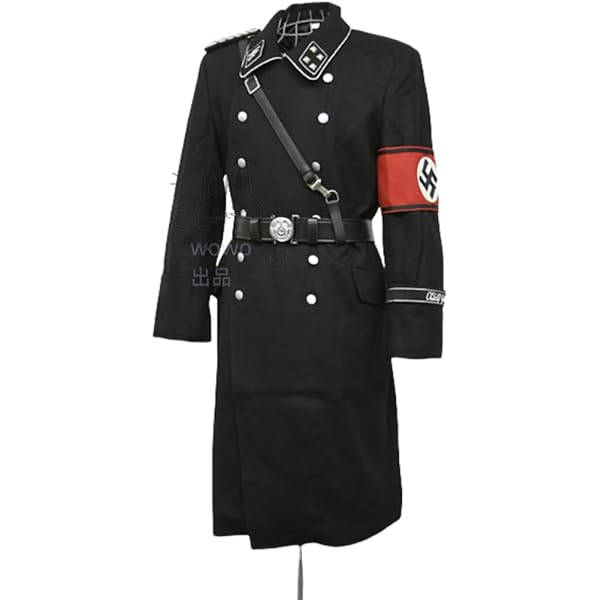 ドイツ軍　黒色将校用軍服 ポップトイズ 女性服 WWIIドイツ軍 将校ユニフォーム セット（ブラック