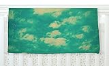 KESS InHouse Robin Dickinson I love that you love me Green Blue Fleece Baby Blanket 40 x 30 [並行輸入品]