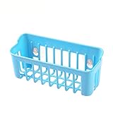 GYP キッチンシンク多機能ストレージバスケット棚ウォールラック排水バスケットドレン用品 ( 色 : 青 )