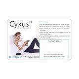 Cyxus(シクサズ) ブルーレイテストカード 青色光テストカード