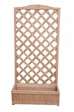 Liebe【リーベ】 1台2役 プランターボックス付 木製DIY ラティスフェンス (LT-P-70-150) (約5kg)