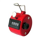 Hommy 測定 数取器 手持型 レッド　１個入り