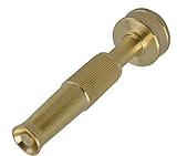 Z-Color 2pcs Solid Brass Hose Twist Nozzle Heavy Duty Watering Sprayer Tool 3/4'' Working For Graden
