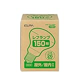 朝日電器 (業務用セット) ELPA 屋外用レフランプ 150W形 E26 ERF110V135W (×5セット)