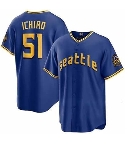 Amazon | Majestic MLBレプリカユニフォーム イチロー シアトル