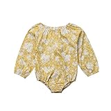 (ラランドリー) Laraandlory ロンパース　女の子　長袖　秋冬春　ベビー服　新生児服　カバーオール　花　可愛い　出産祝い　誕生日ギフト　90/9-18ヶ月