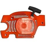 WANWU HUSQVARNA 136, 137, 141, 142チェーンソー適合 リコイル リワインド スターターアセンブリ パーツ[並行輸入品]