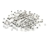 uxcell ガラス管ヒューズ　速断型　スペアパーツ　 5mm x 20mm 　15A 250V　100個入り