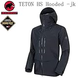 MAMMUT �ޥࡼ�� ��� ���㥱�å� �����ƥå��� GORE-TEX TETON Hs HOODED Jacket 1010-27120 BLACK 0001 mammut �����ƥå��� ���㥱�åȡ�C1��