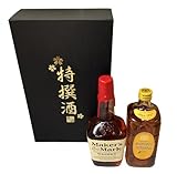 特撰酒箱入り メーカーズマーク ＋ サントリー ウイスキー 角瓶 (全て700ml) 飲み比べ2本セット