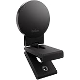 Belkin iPhone用 MagSafeマウント Mac連係カメラ対応 iMac/デスクトップ/外付けディスプレイ ブラック MMA007btGY