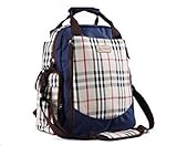 マザーズバッグ リュック 3way 多収納タイプ＆ いつでもお子様とのシャッターチャンス セルカ棒付 (紺)