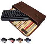suono HHKB Professional HYBRID キーボードケース (ココア・シエナオレンジ) ハンドメイド 日本製