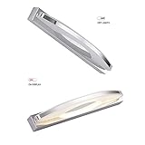 Zehui防水曇り止めLEDバスルームライトメイクアップミラー壁ランプキャビネット照明、8 Wウォームホワイト