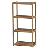 オープンラック 収納棚 【3段】 木製 幅45cm×奥行28cm 木目調 MCC-6142LBR ライトブラウン