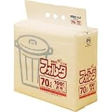 日本サニパック:サニパック F-7C環優包装70L透明 F-7C-CL 型式:F-7C-CL（1セット:100枚入）