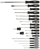 Williams 100P-19MD Premium Mixed Screwdriver Set, 19-Piece by Williams