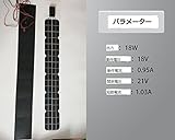 SAYA 太陽光パネル 18Ｗ 柔軟性フレキシブル ソーラーパネル