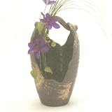 信楽　壱彦　HK-301　大きな花器・つぼ　杏　W280×D280×H500