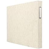 大容量 ましかくアルバム 360枚収納 見開き18ポケット 背見出し付 SPA-1836 (ナチュラルリネン)