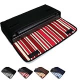 suono スオーノ HHKB Studio キーボードケース ルーフサイズ (ブラック・ボルドーストライプ) ハンドメイド 日本製