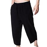 ロングパンツ メンズ Dafanet チノパンメンズ 大きいサイズ カジュアル 薄手 9分丈 クロップド ワイドパンツ 絶妙 シルエット 男性 デニム ゆったり サルエルパンツ 通気性抜群 夏用 M~