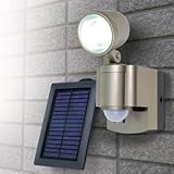 【防犯グッズ】LED×1灯・ELPA 防雨センサーライト（ソーラー） ESL-301SL ds-859018