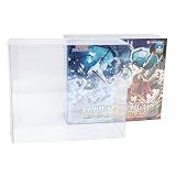 Ｘｒｙｐｔｏ （クリプト）日本国内製造 コレクター・店舗共同開発 BOX ハードローダー ポケモンカードBOX用 UVカット 透明 ロゴ無し (ナンジャモセット ポケモンセンター・ポケモンストアセットなど対応, 1枚)