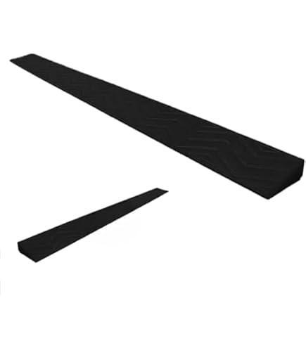 Ruedamann® 敷居スロープ 耐荷重650Kg 敷居高さ1.5-4.5cm 天然ゴム スロープ 段差解消 裁断可能 — wonx shop 段差解消スロープ  耐荷重段差プレート 敷居スロープ 裁断可能 幅 99cm 高さ1/2/3/4/5/6/7/8/9/10cm 掃除ロ 段差解消スロープ 耐荷重段差プレート 敷居スロープ 裁断可能 幅 99cm 高さ1/2/3/4/5/6/7/8/9/10cm 掃除ロ