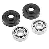 2pcs ベアリングオイルシールセット36 41 136 137 141 142チェーンソー部品 Husqvarna対応