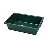 【お徳用 2 セット】 緑長 プラスチック製トロ舟 中 60L×2セット