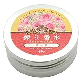 日本製 練り香水 ローズ 薔薇 バラ 40g ハンドクリーム 保湿クリーム